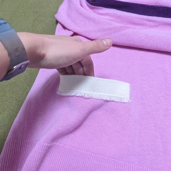 Escada Sport Snowflake Color Block Cardigan - Picture 7 of 7